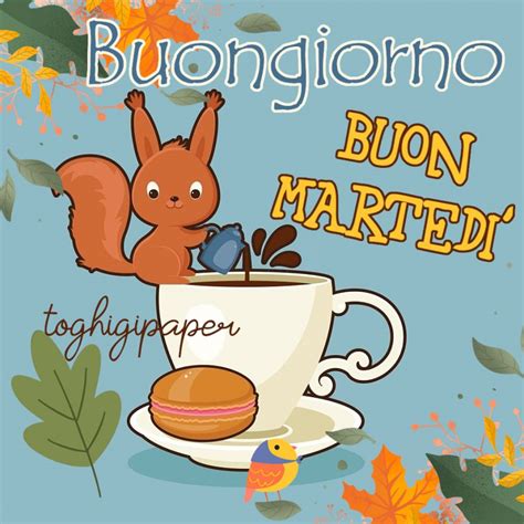 buon martedì autunnale